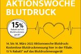 AKTIONSWOCHE BLUTDRUCK