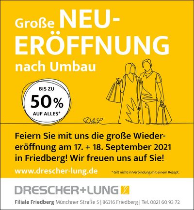Grosse Eroeffnungsfeier nach Umbau in Friedberg